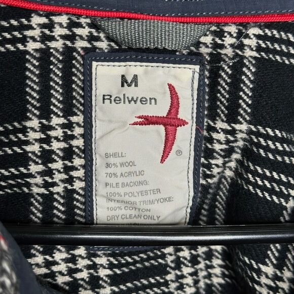 Huckberry Ralwen Bonded Rag Wool CPO Snap Jacket Gray Fleece Lined Medium - Picture 6 of 7